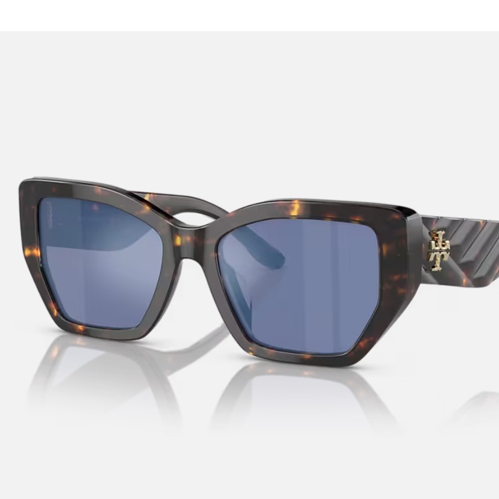 Tory Burch Kira Oversized Geometric Sunglasses
